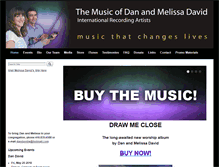Tablet Screenshot of dandavidmusic.com